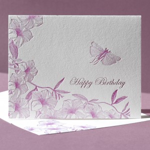 Allamanda Birthday Card