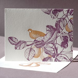 Pear Tree Note Card
