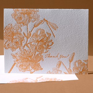 Tiger Lily Thank You Card