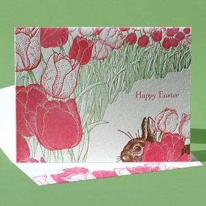 Tulip Easter Card