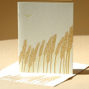 Wheat Note Card